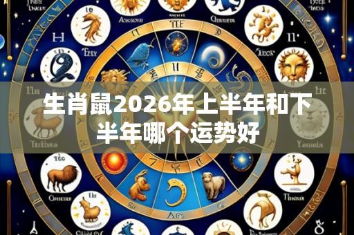 生肖鼠2026年上半年和下半年哪个运势好