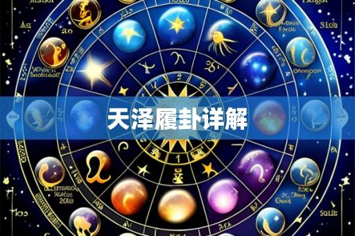天泽履卦详解