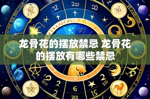 龙骨花的摆放禁忌 龙骨花的摆放有哪些禁忌