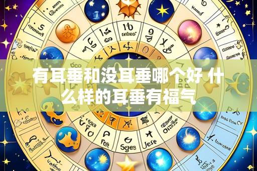 有耳垂和没耳垂哪个好 什么样的耳垂有福气