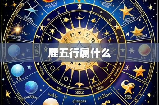 鹿五行属什么