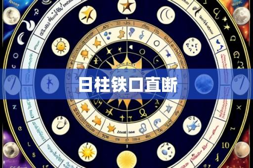 日柱铁口直断