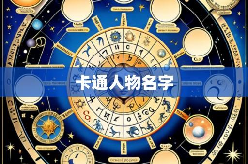 卡通人物名字