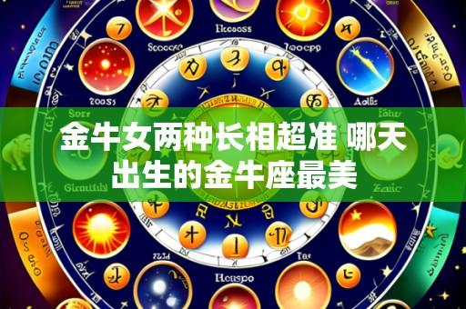 金牛女两种长相超准 哪天出生的金牛座最美