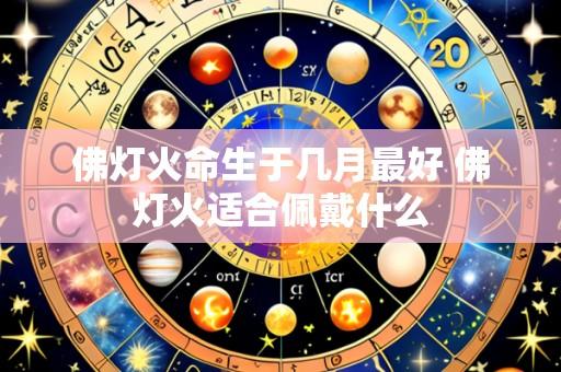 佛灯火命生于几月最好 佛灯火适合佩戴什么