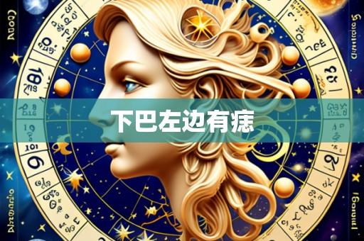 下巴左边有痣