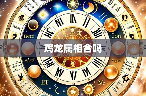 鸡龙属相合吗