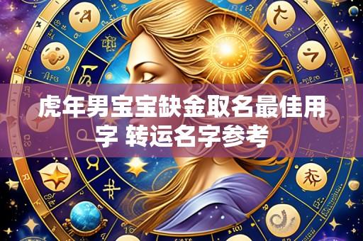 虎年男宝宝缺金取名最佳用字 转运名字参考