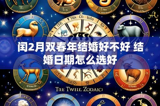 闰2月双春年结婚好不好 结婚日期怎么选好