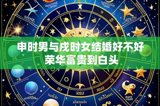 申时男与戌时女结婚好不好 荣华富贵到白头