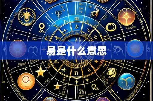 易是什么意思