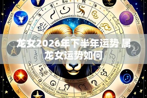 龙女2026年下半年运势 属龙女运势如何