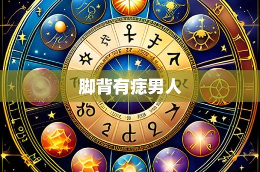 脚背有痣男人
