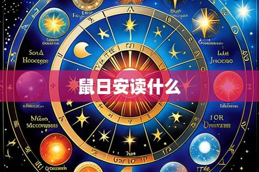 鼠日安读什么