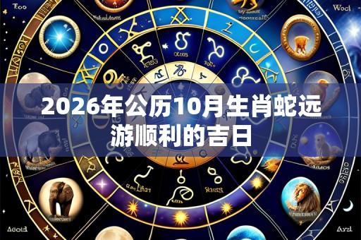 2026年公历10月生肖蛇远游顺利的吉日