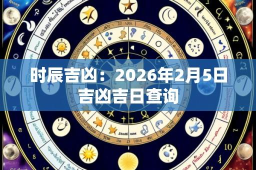 时辰吉凶:2026年2月5日吉凶吉日查询