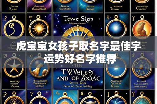 虎宝宝女孩子取名字最佳字 运势好名字推荐