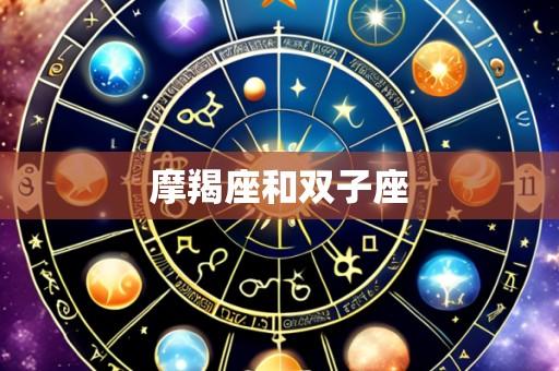 摩羯座和双子座