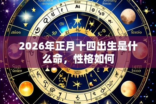 2026年正月十四出生是什么命,性格如何