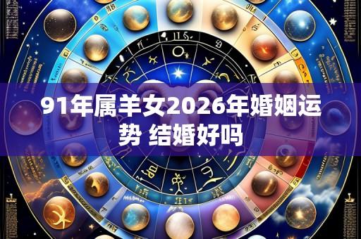 91年属羊女2026年婚姻运势 结婚好吗