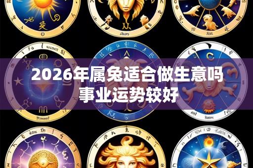 2026年属兔适合做生意吗 事业运势较好