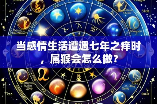 当感情生活遭遇七年之痒时,属猴会怎么做?