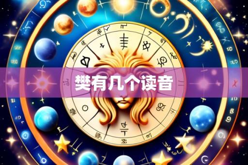 樊有几个读音