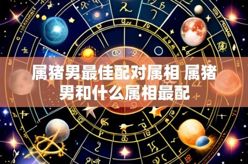属猪男最佳配对属相 属猪男和什么属相最配