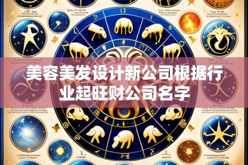 美容美发设计新公司根据行业起旺财公司名字