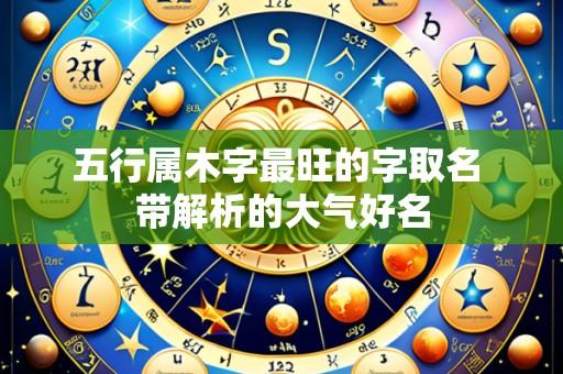 五行属木字最旺的字取名 带解析的大气好名