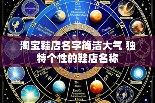 淘宝鞋店名字简洁大气 独特个性的鞋店名称