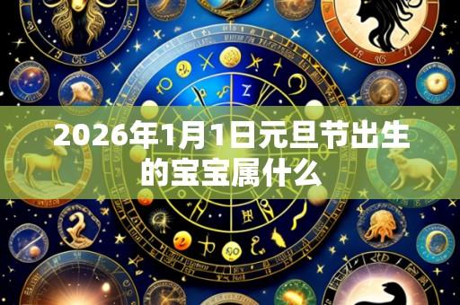 2026年1月1日元旦节出生的宝宝属什么
