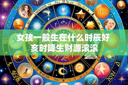 女孩一般生在什么时辰好 亥时降生财源滚滚