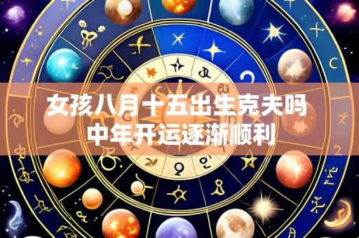 女孩八月十五出生克夫吗 中年开运逐渐顺利