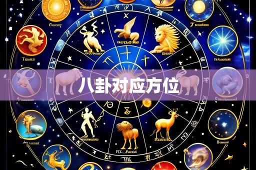 八卦对应方位