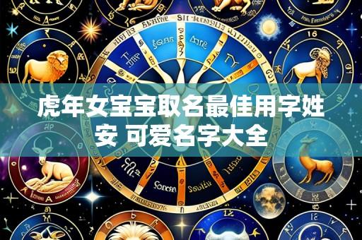 虎年女宝宝取名最佳用字姓安 可爱名字大全