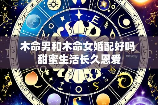 木命男和木命女婚配好吗 甜蜜生活长久恩爱