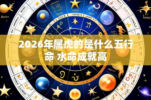 2026年属虎的是什么五行命 水命成就高