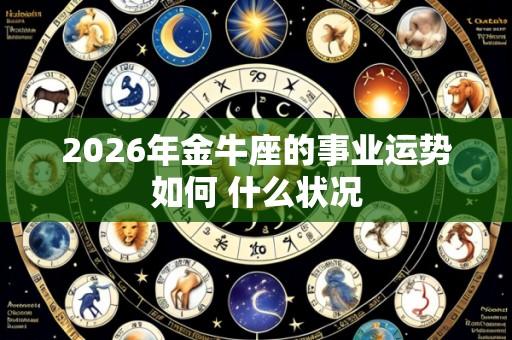 2026年金牛座的事业运势如何 什么状况