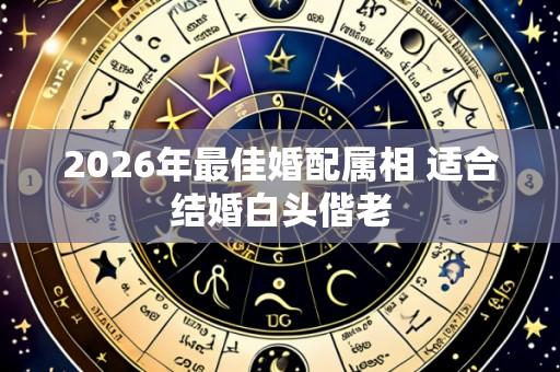 2026年最佳婚配属相 适合结婚白头偕老