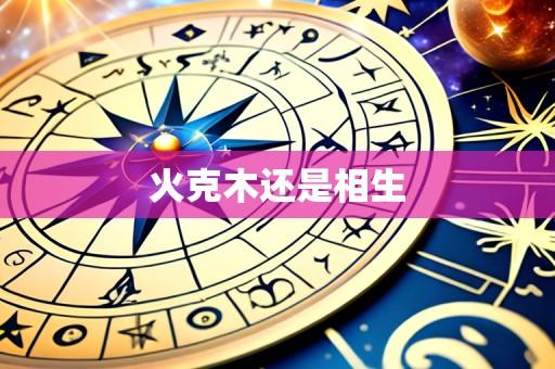火克木还是相生