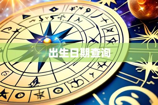 出生日期查询