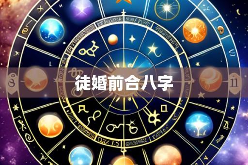 徒婚前合八字