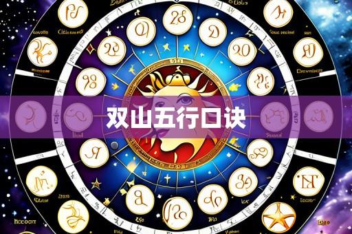 双山五行口诀