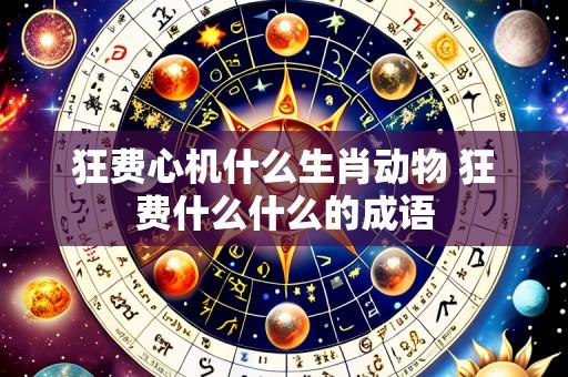 狂费心机什么生肖动物 狂费什么什么的成语