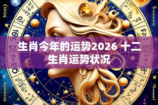 生肖今年的运势2026 十二生肖运势状况