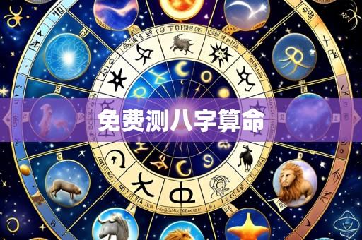 免费测八字算命