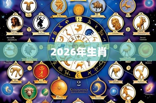 2026年生肖