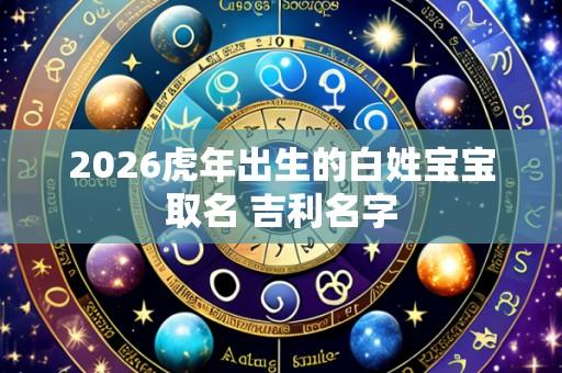2026虎年出生的白姓宝宝取名 吉利名字