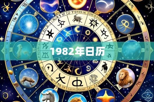 1982年日历